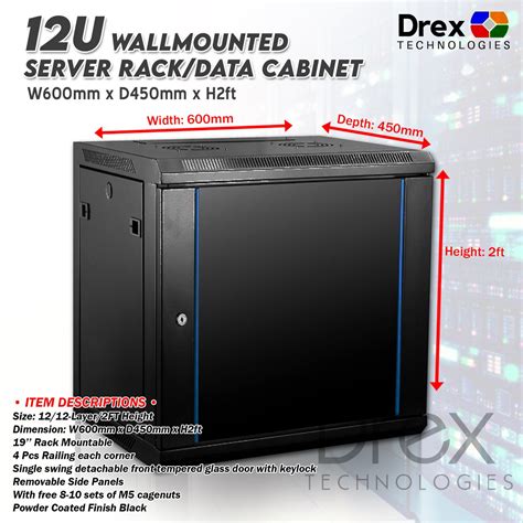 12u Rack Cabinet Dimensions | Cabinets Matttroy