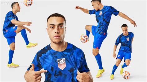 USA World Cup 2022 Nike Home and Away Jerseys - FOOTBALL FASHION