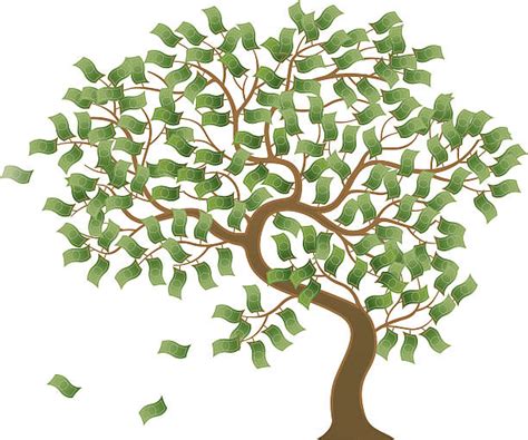 Money Tree Illustrations, Royalty-Free Vector Graphics & Clip Art - iStock