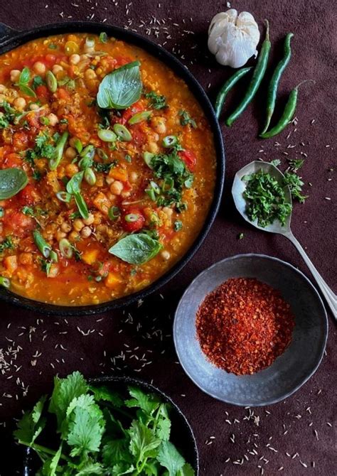 Spiced Moroccan Lentil Soup - My Easy Cooking