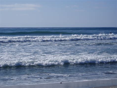 Waves Approaching Beach Free Stock Photo - Public Domain Pictures