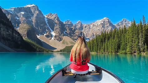 Valley Of The Ten Peaks, Canada - WorldAtlas