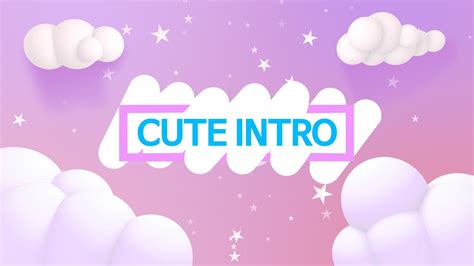 Cute backgrounds for intros on YouTube: Grab your viewers' attention with these irresistible designs