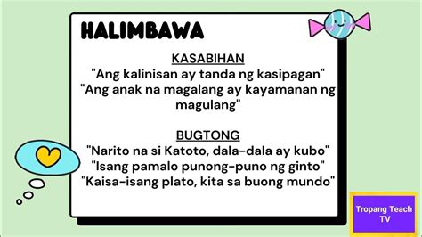 Katutubong Panitikan | Karunungang Bayan|Salawikain | Sawikain|Bugtong| Palaisipan| Kasabihan ...