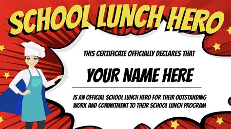 School Lunch Hero Day | Health-e Pro