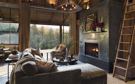 Wooden dream cabin in the woods by Jennifer Robin Interiors