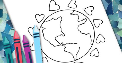 BIG Set of Free Earth Day Coloring Pages for Kids | Kids Activities Blog