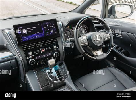 Hong Kong, China May 22, 2020 : Lexus LM350 Interior May 22 2020 in ...