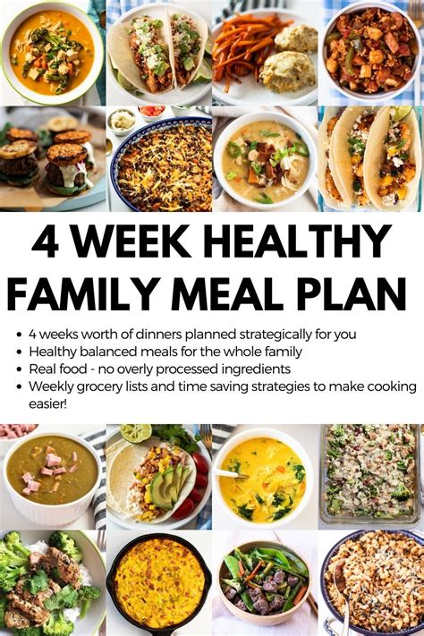 Review Of Healthy Family Meal Plans References - The Recipe Book