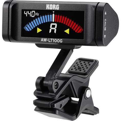 Korg AW-LT100G Clip-On Guitar Tuner AWLT100G B&H Photo Video