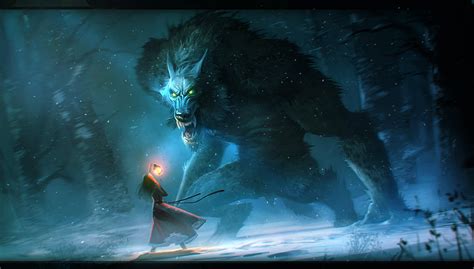 Werewolf Art Wallpaper