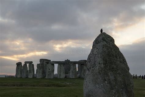 The Cromlech of Stonehenge Famous Megalithic Place Stock Image - Image of monuments, cromlech ...