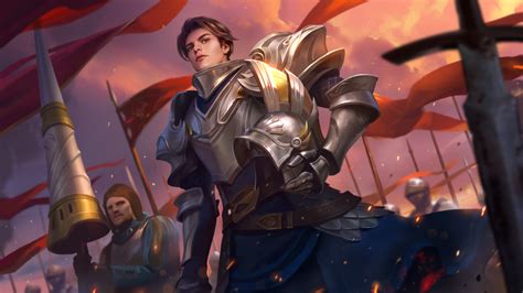 Zilong Elite Skin - Shining Knight (Lancer) | Mobile legend wallpaper ...