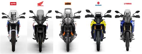 Comparison mid-size adventure bikes - Motorcycle Design Magazine