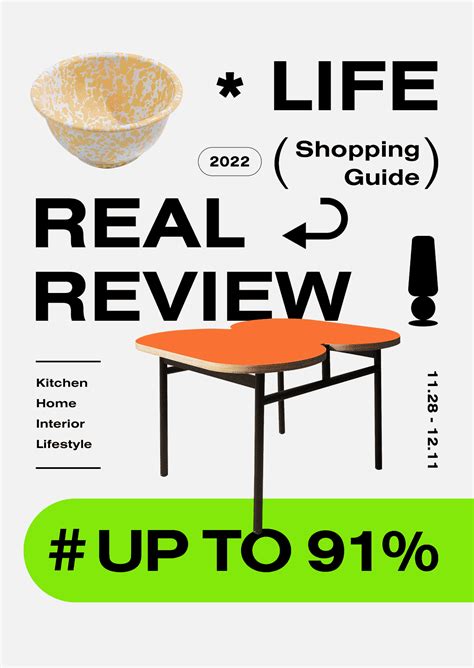 an advertisement for a furniture store with the words, real review up to 91 % off
