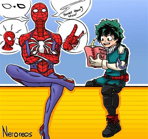 Spider-Man's internship, drawn by me : r/BokuNoHeroAcademia