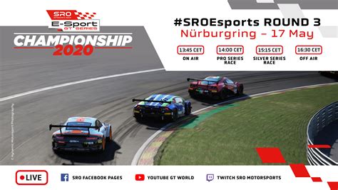 SRO E-Sport GT Series set for busy weekend of sim racing action at Nürburgring and Silverstone ...