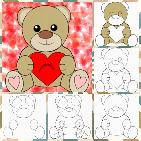 How To Draw A Teddy Bear Easy at How To Draw