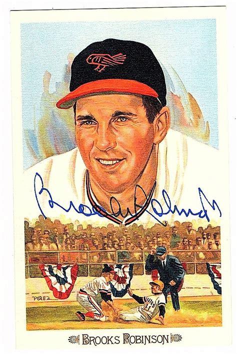 Brooks Robinson Signed Autographed 1989 Perez-Steele Celebration ...