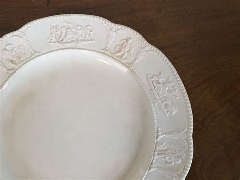 Antique Wedgwood Creamware Pottery Plate 19th century Pearlware ...