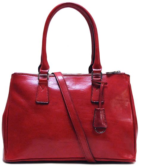 Roma Italian Leather Satchel - Fenzo Italian Bags