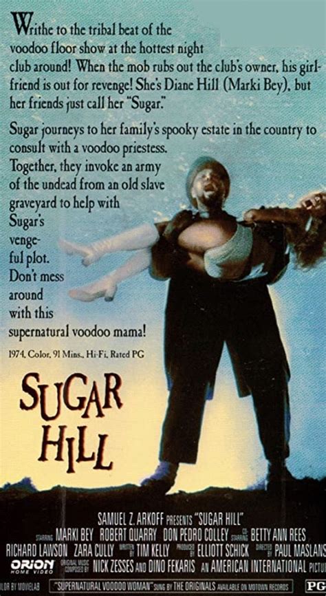 VHS Cover Sugar Hill Movie Poster