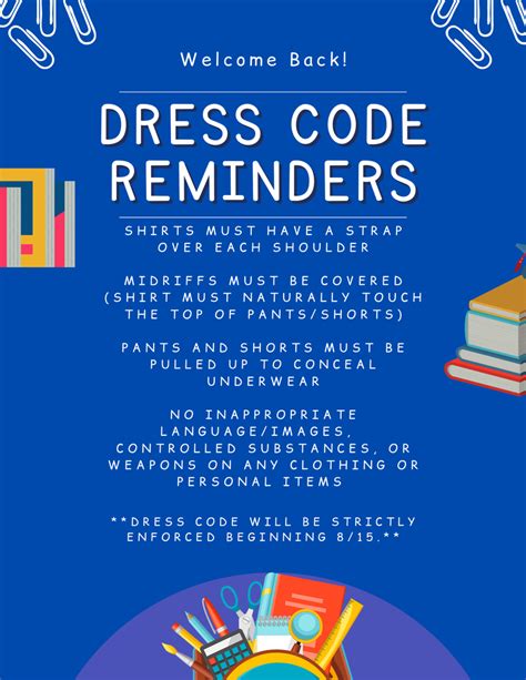 Dress Code | Wheatland Union High School District