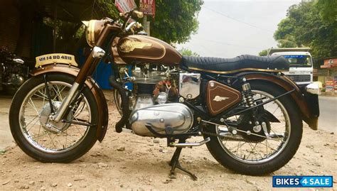 Used 2008 model Royal Enfield Bullet Standard 350 for sale in Pune. ID 166599. Brown colour ...