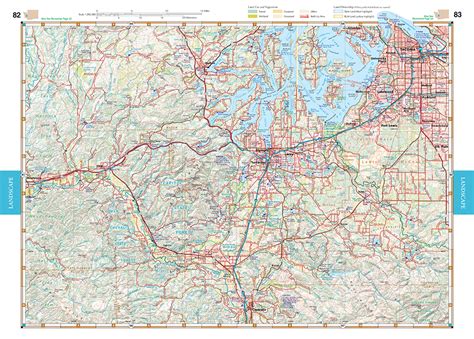 Washington Road & Recreation Atlas — Benchmark Maps