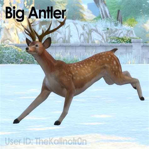 Deer Antlers _ Horns for pets the sims 4 - SIMS4 Clove share Asia Tổng ...