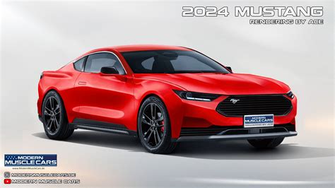 2024 Ford Mustang Rendering Gives Us First Look at the Next-Gen Muscle Car - autoevolution