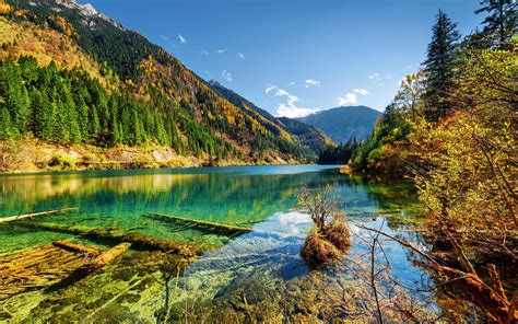 Jiuzhaigou Valley National Park Wallpapers - Wallpaper Cave