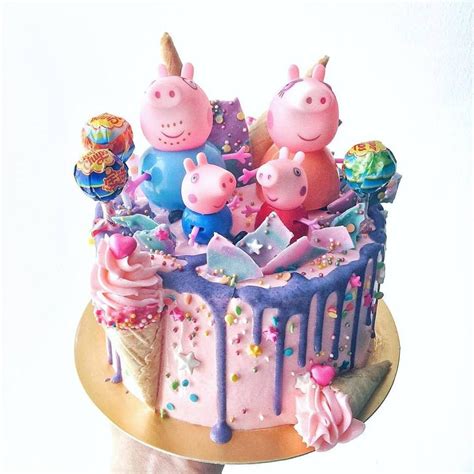 Konsep Terkini Peppa Pig Birthday Cake, Dekorasi Meja