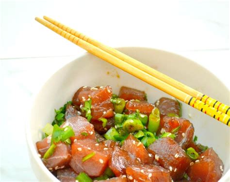 How to Make Hawaiian Style Tuna Poke | The Surfer's Kitchen