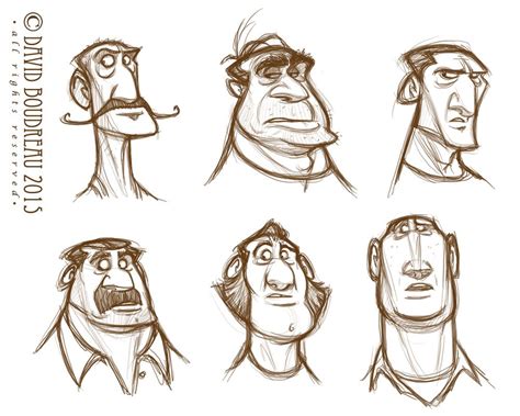 Concept Design Sketches - The Art of David Boudreau Character Design Cartoon, Character Sketches ...