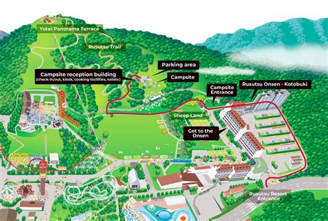 Resort Map - Rusutsu Resort Hokkaido Japan