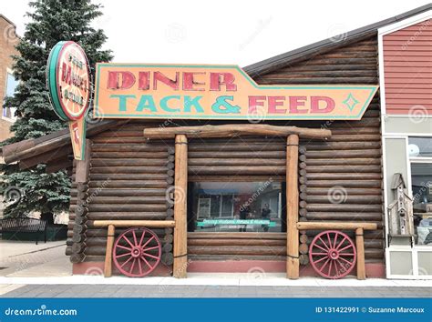 Heartland TV Series Diner, High River, Alberta, Canada Editorial Photo - Image of activity ...