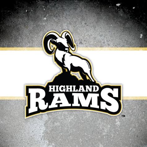 Primary Spirit Logo from Highland High's brand identity system. # ...