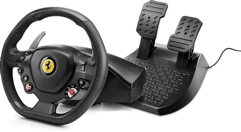 Thrustmaster T80 Ferrari 488 GTB Edition Racing Wheel PS4: Amazon.com ...