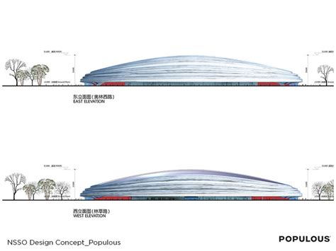 The National Speed Skating Oval at the Beijing Olympic Park / Populous + BIAD | ArchDaily