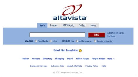 Apa itu Altavista.com? ~ My Eiffel