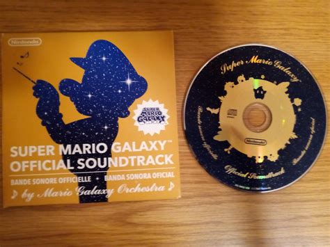 Super Mario Galaxy Official Soundtrack CD : r/Mario