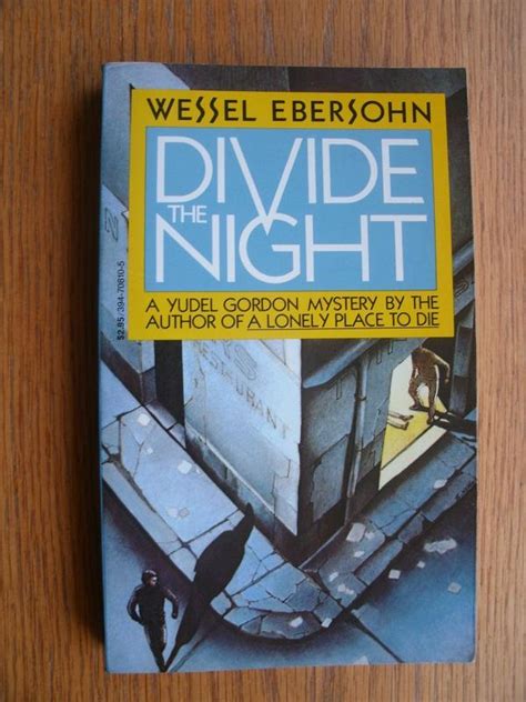 Divide the Night by Ebersohn, Wessel: Near Fine Soft cover (1982) 1st Edition. | Scene of the ...