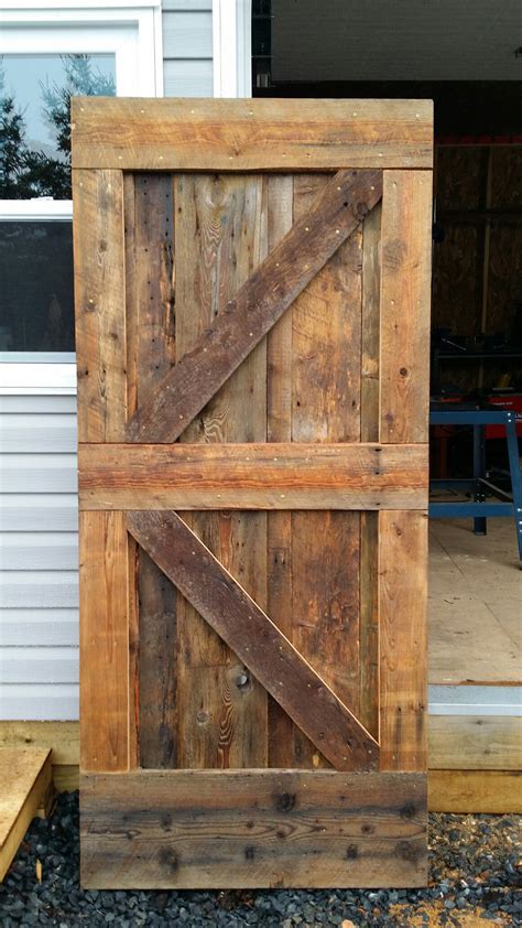 Allan Carver Creative Partners - Reclaimed Barn Wood Door