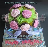 Kue Ulang Tahun Anak | CupCake | Birthday Cake: Cupcake flower bouquet / Buket bunga cupcake