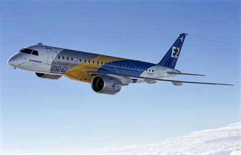 Embraer E2 Jet E190 While Flight Testing - AERONEF.NET