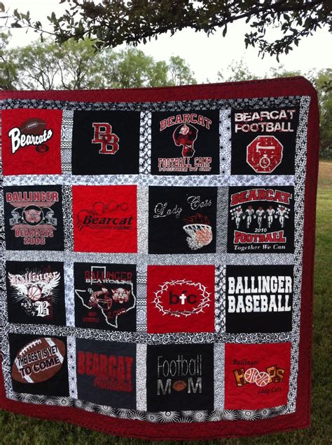 20 T-shirt Memory quilt made from your 20 by DallasHouseQuilts