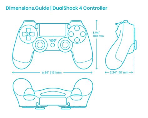 How To Draw Ps4 Controller
