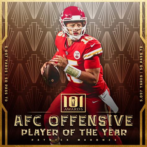 NFL Football: Nfl Offensive Player Of The Year Winners