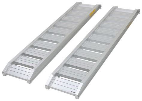 Aluminum Car Hauler Ramp Set - 72" x 14-1/2" - 6,000 lbs - Qty 2 ...